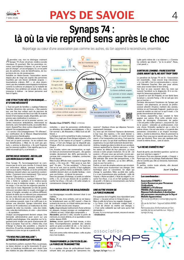 HEBDO DES SAVOIE SYNAPS74 P1 page 0001