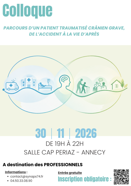 COLLOQUE _ « Parcours d’un traumatisé crânien grave, de l’accident à la vie d’après »
